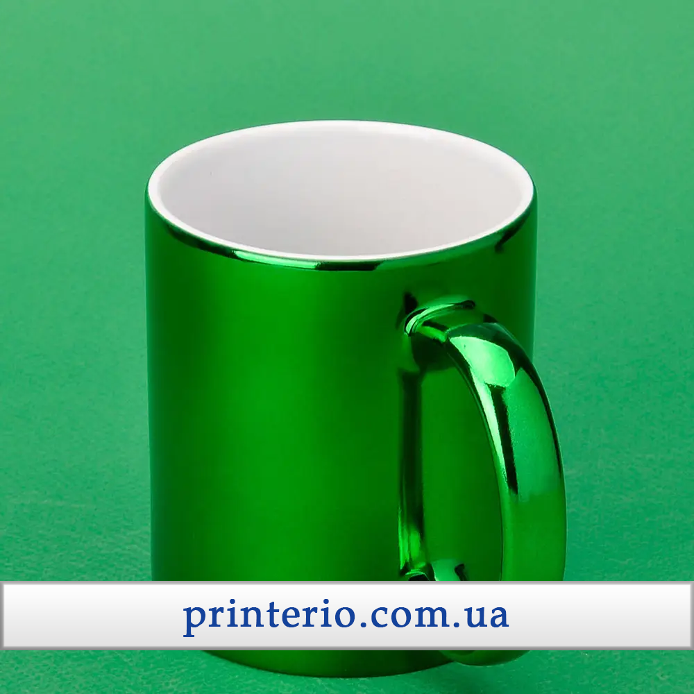 Чашка для сублімації Sublime металізована з логотипом 330 мл